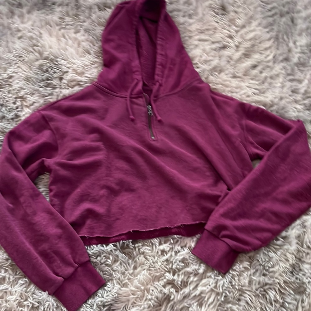 This purple craft sweatshirt is super cute and so comfy!